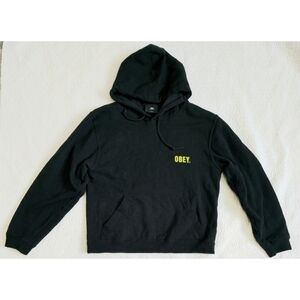 Obey End Hate Crop Hoodie
